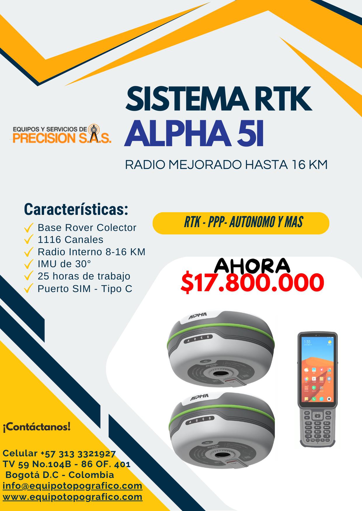 Allynav GNSS Colombia. | Bogotá