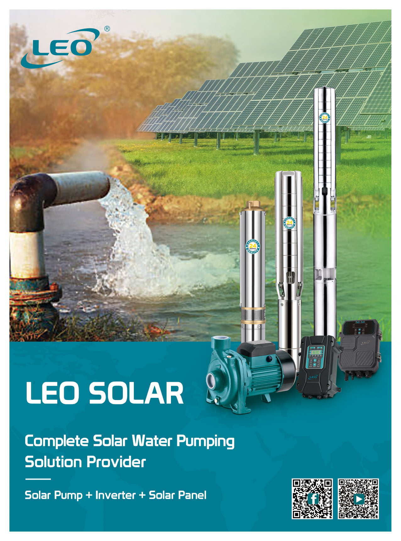 LEO PUMP - The #solarwaterpump system is widely used in... | Facebook