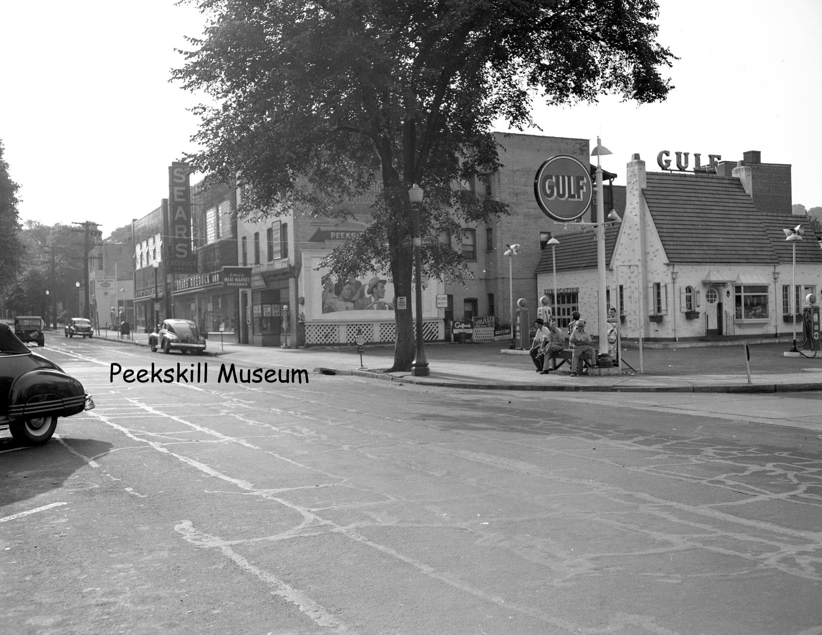 Peekskill - Summer '47 - Main & Bank Street - At one time this real ...