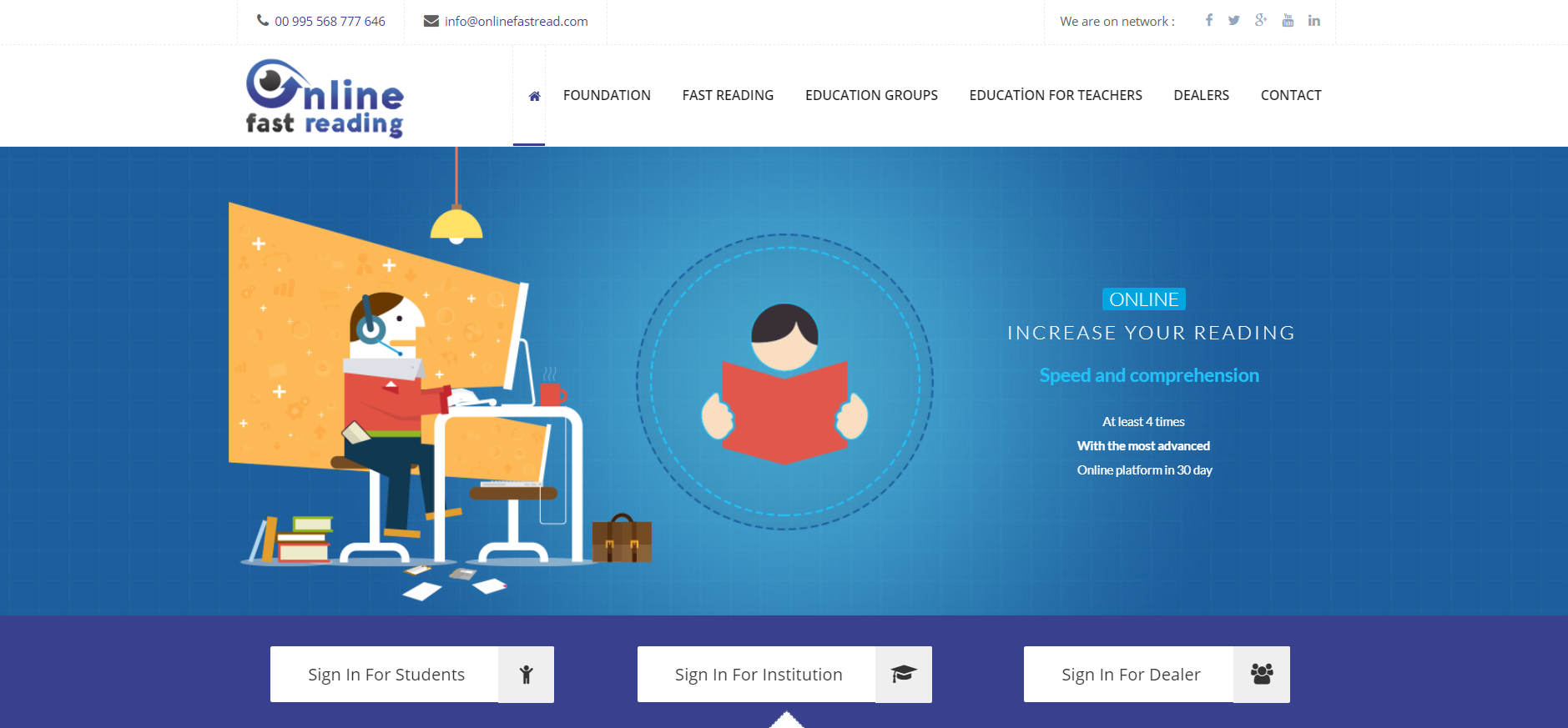Online Fast Reading