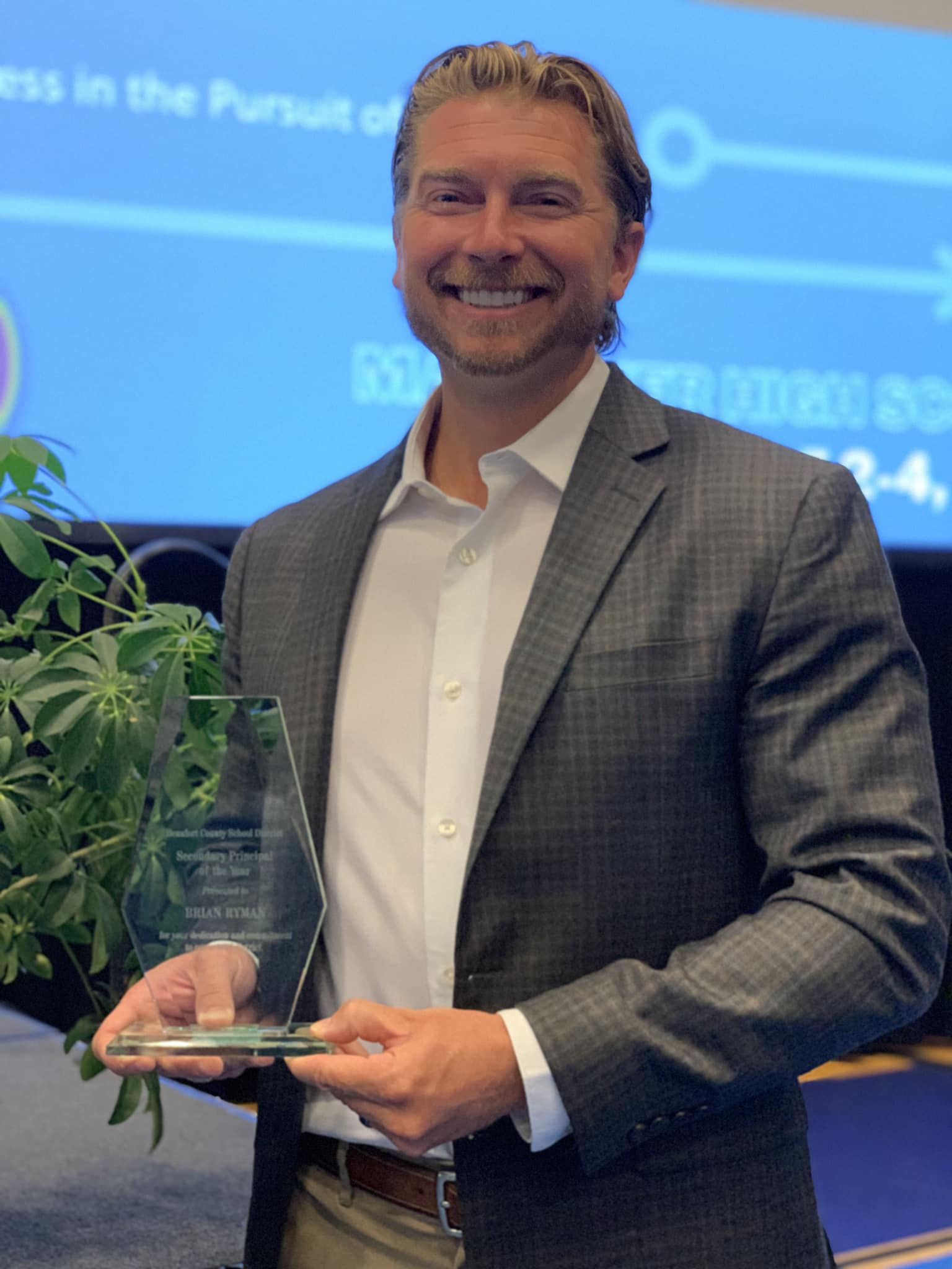 River - Congratulations to Principal Brian Ryman for being named BCSD ...