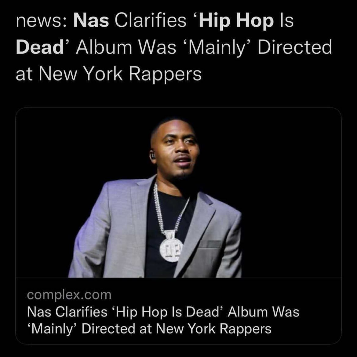 AkademiksTV - Hip hop is dead was directed to NY rappers | Facebook
