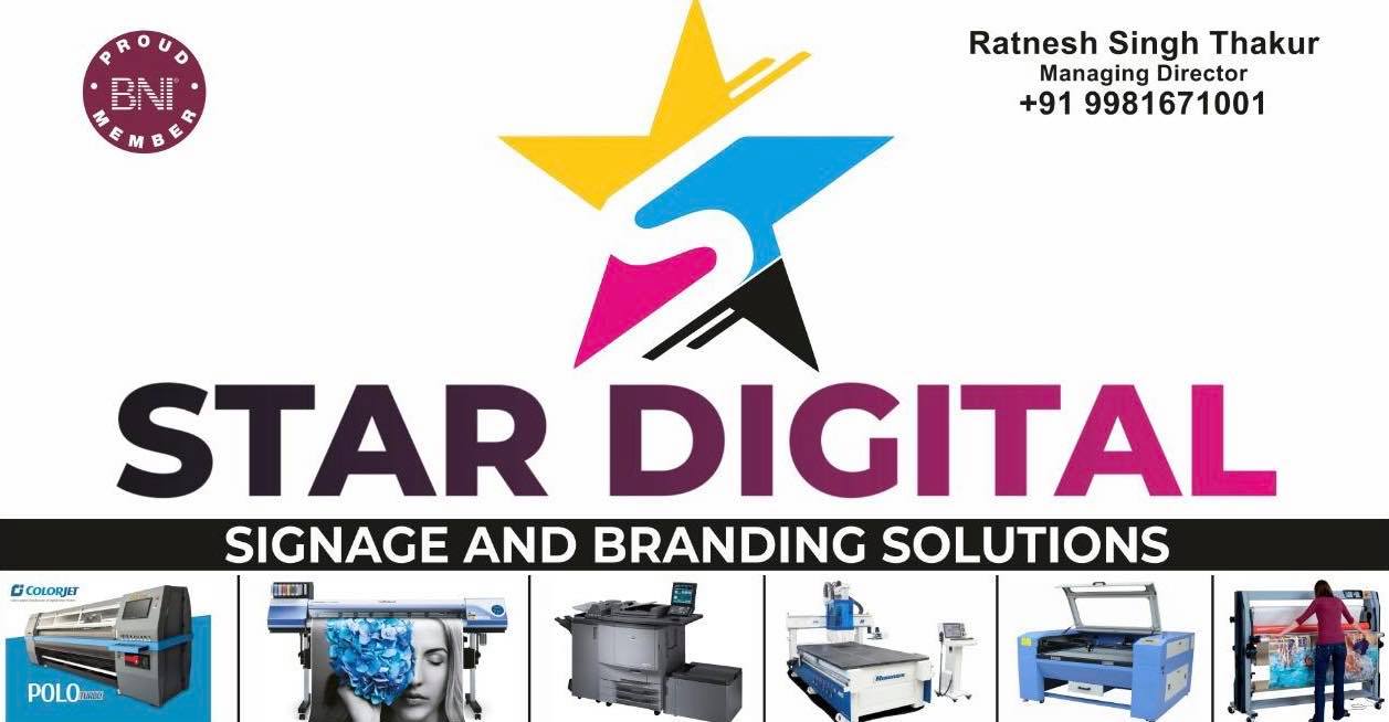 Star Digital:Signage & Advertising Solutions | Bilaspur