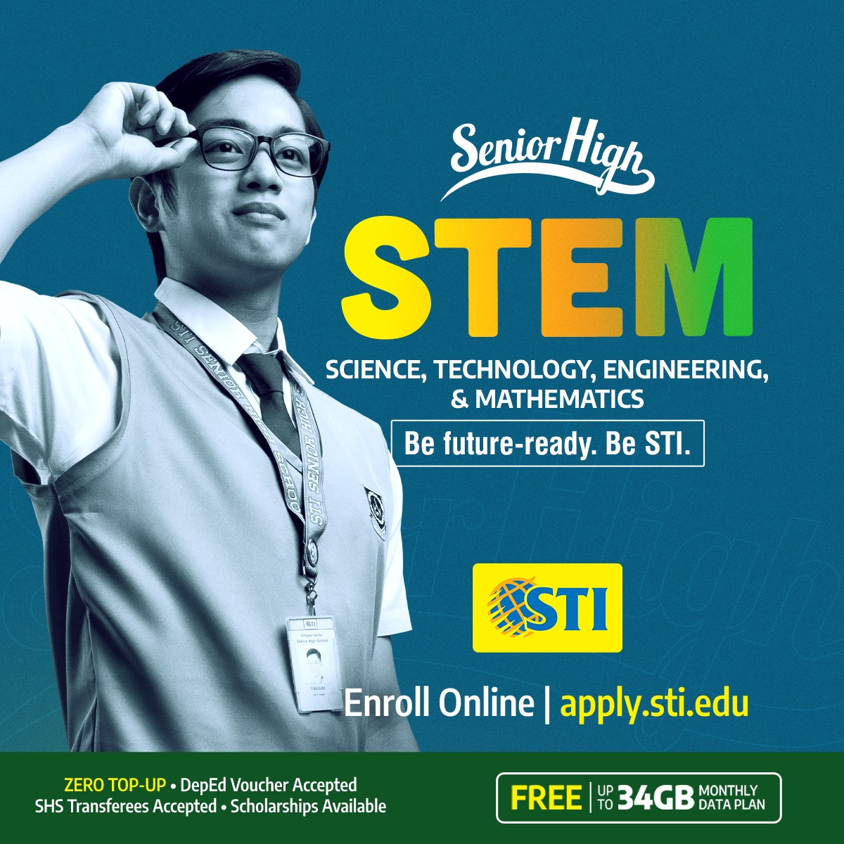 STI - 𝗦𝗲𝗻𝗶𝗼𝗿 𝗛𝗶𝗴𝗵 𝗦𝗰𝗵𝗼𝗼𝗹 𝗘𝗻𝗿𝗼𝗹𝗹𝗺𝗲𝗻𝘁 𝗢𝗻𝗴𝗼𝗶𝗻𝗴 𝗳𝗼𝗿 𝗦𝗬 𝟮𝟬𝟮𝟭-𝟮𝟬𝟮𝟮 Learn the ...