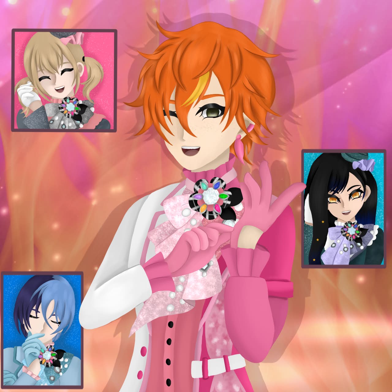 Kaito's 20th anniversary celebration in Project Sekai Colorful Stage