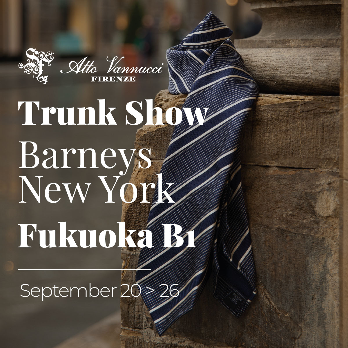 Seven - September 20 > 26 ::. Trunk Show @barneysny #Fukuoka B1 
