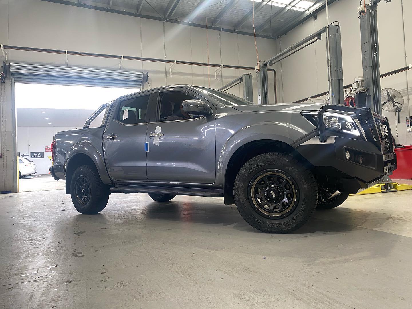 New Nissan np300 with... - 2 TUFF Wheels & Tyres Thomastown