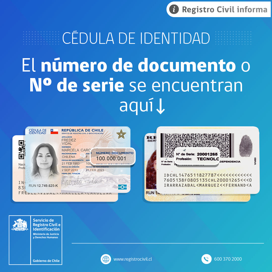 Si necesitas el... - Registro Civil e Identificación - Chile | Facebook