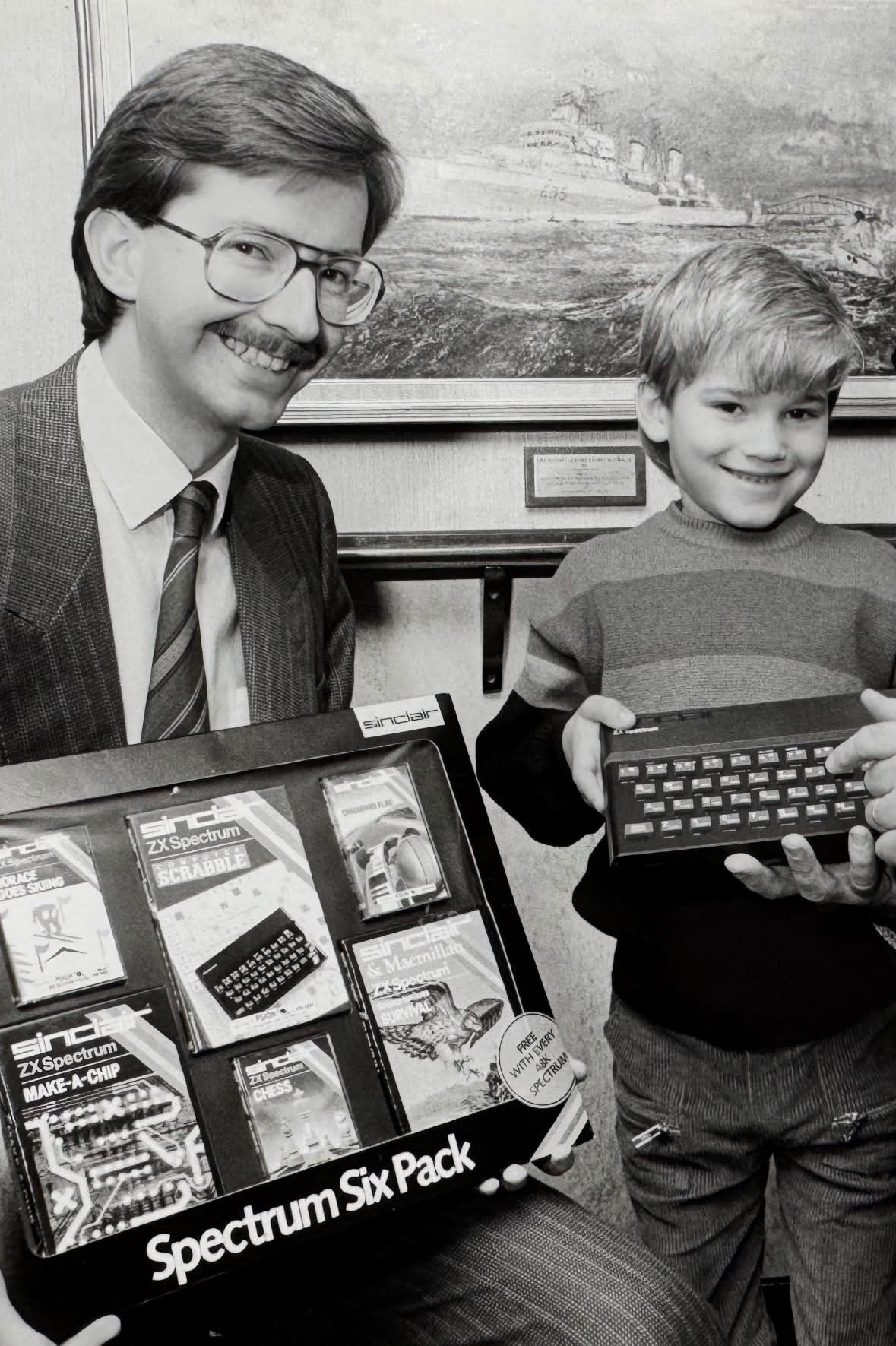 ビンテージ セット Winning a ZX Spectrum 48k in a 1984 painting competition
