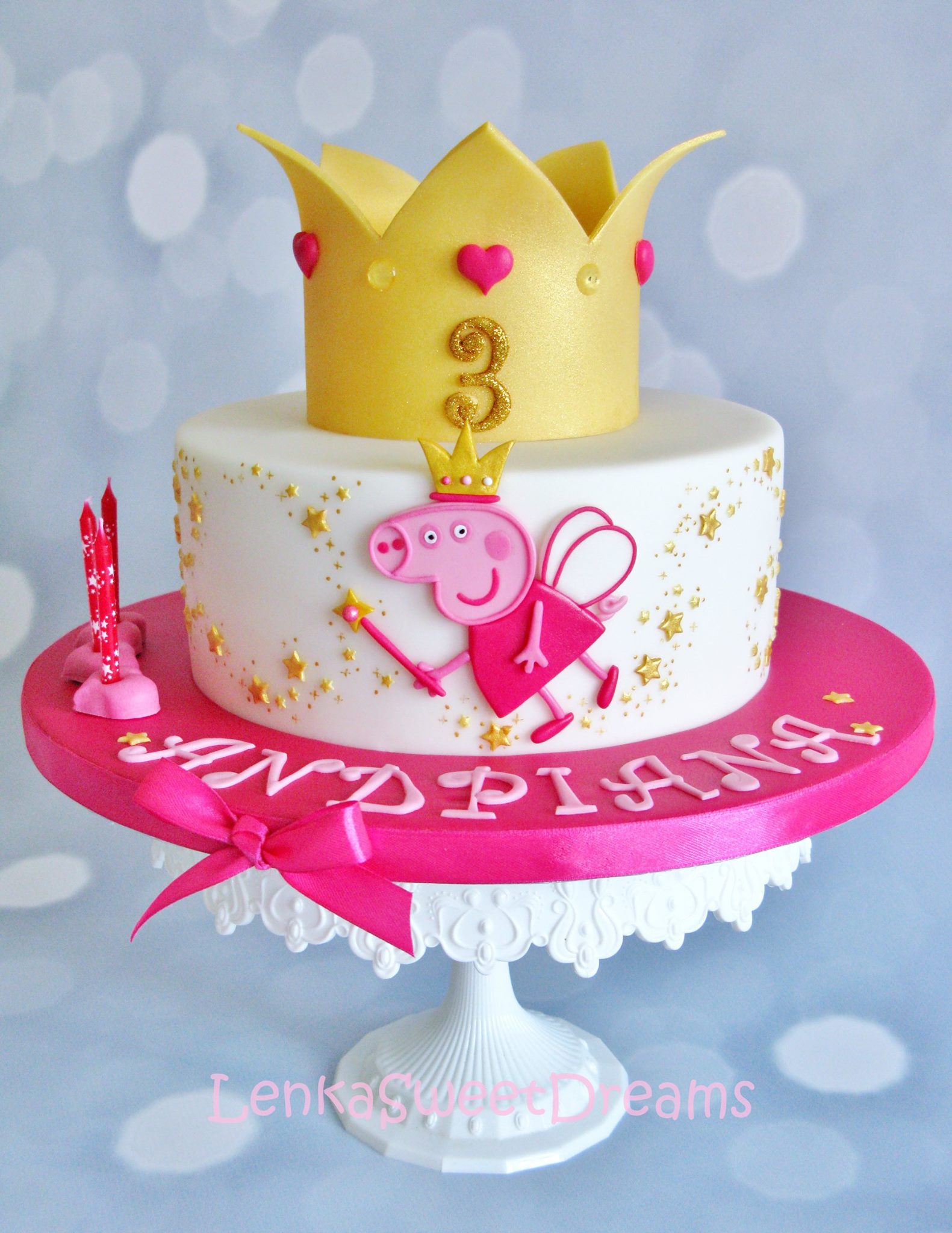 Lenka Sweet Dreams Princess Peppa Pig Cake Facebook