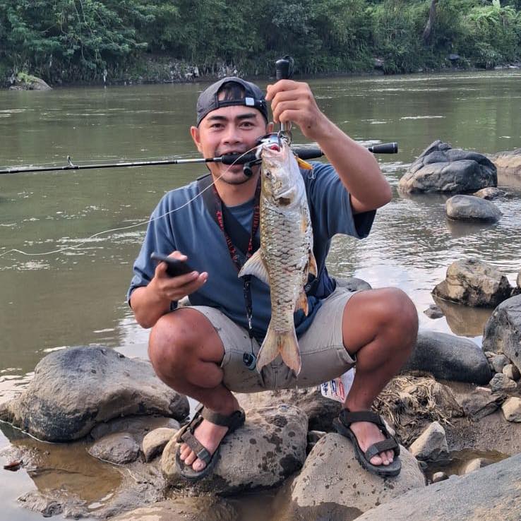 Fishing with friends 🎣☕️ We started off using *popper* lures, casting ...