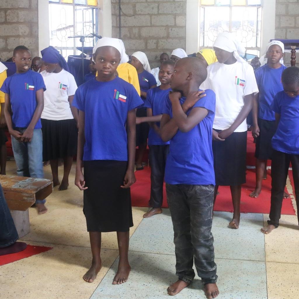 We continue to empower the church through development..Sisi ni Polycarp ...