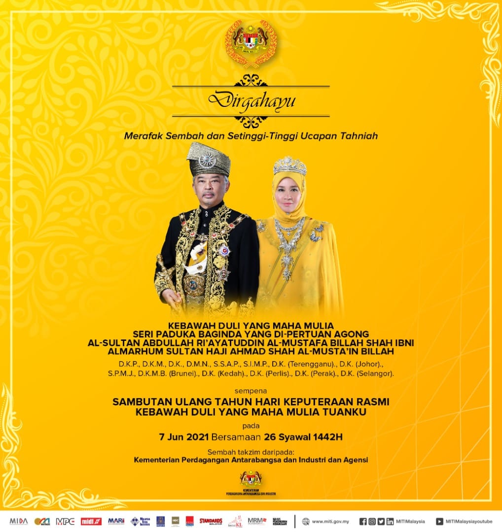 Dirg... - Ministry of Investment, Trade and Industry, Malaysia | Facebook