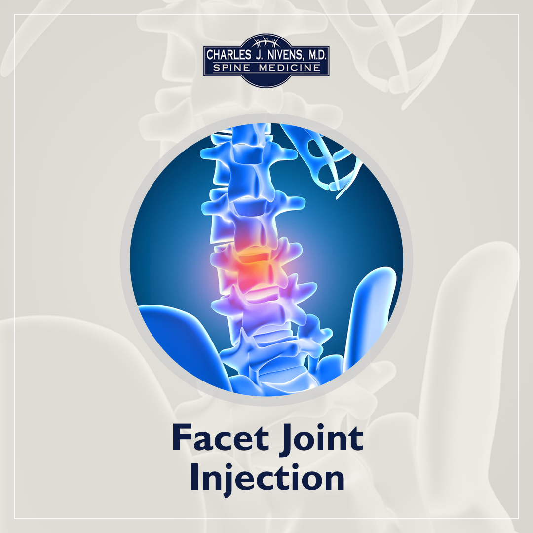 What is a facet joint injection?... - Nivens Spine Medicine | Facebook