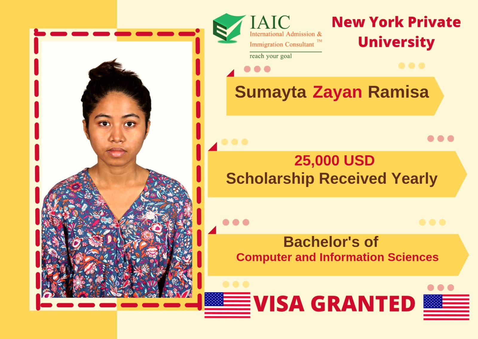 🎉... - IAIC- International Admission & Immigration Consultant