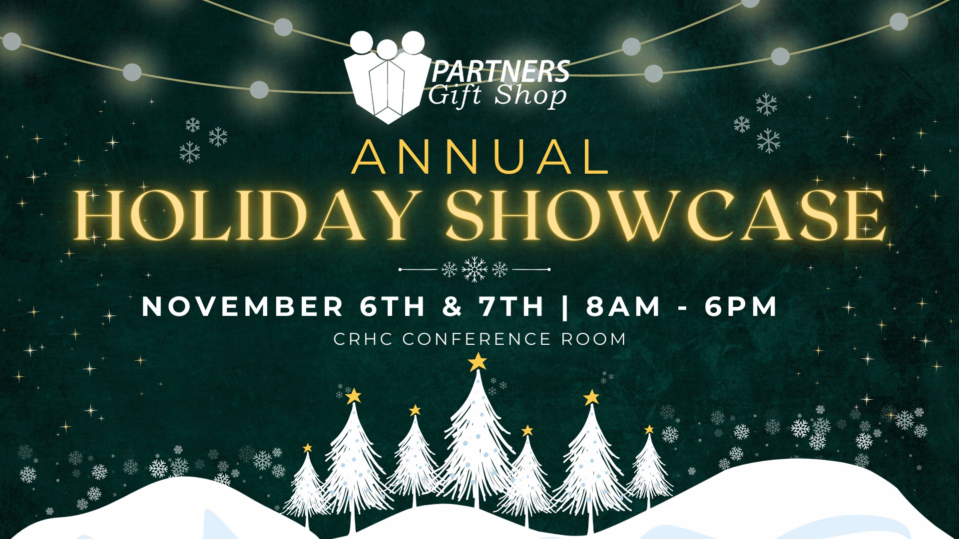 Holiday Showcase 2024 - Partners Gift Shop