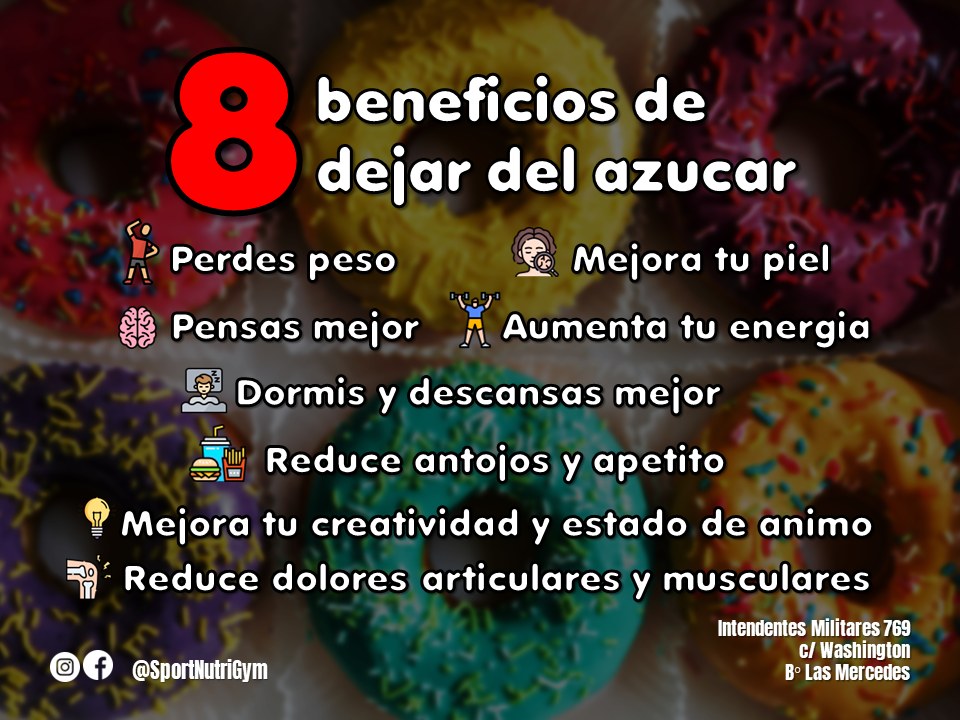Sport Nutri Gym - El azúcar ya se considera una droga 💉...