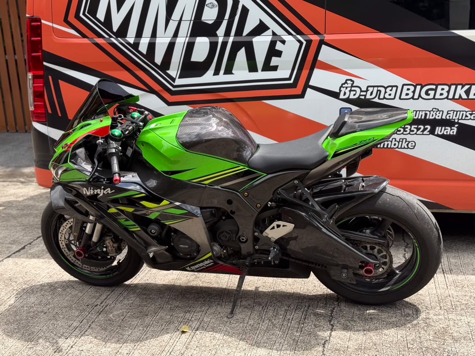 ยักษ์เข้าใหม่ KAWASAKI ZX10 ปี2019 เครื่องฝาแดง 🔹เลขไมล์ 6,331 Km