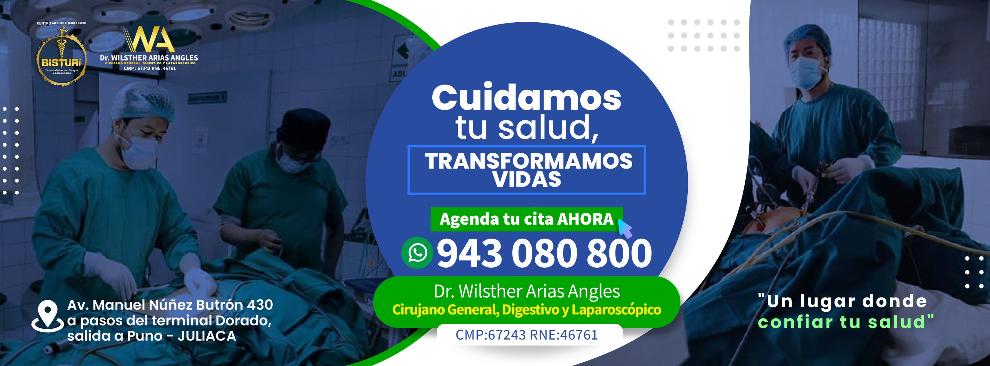 Dr. Wilsther Arias Angles - Cirujano General, Digestivo y Lapascópico ...