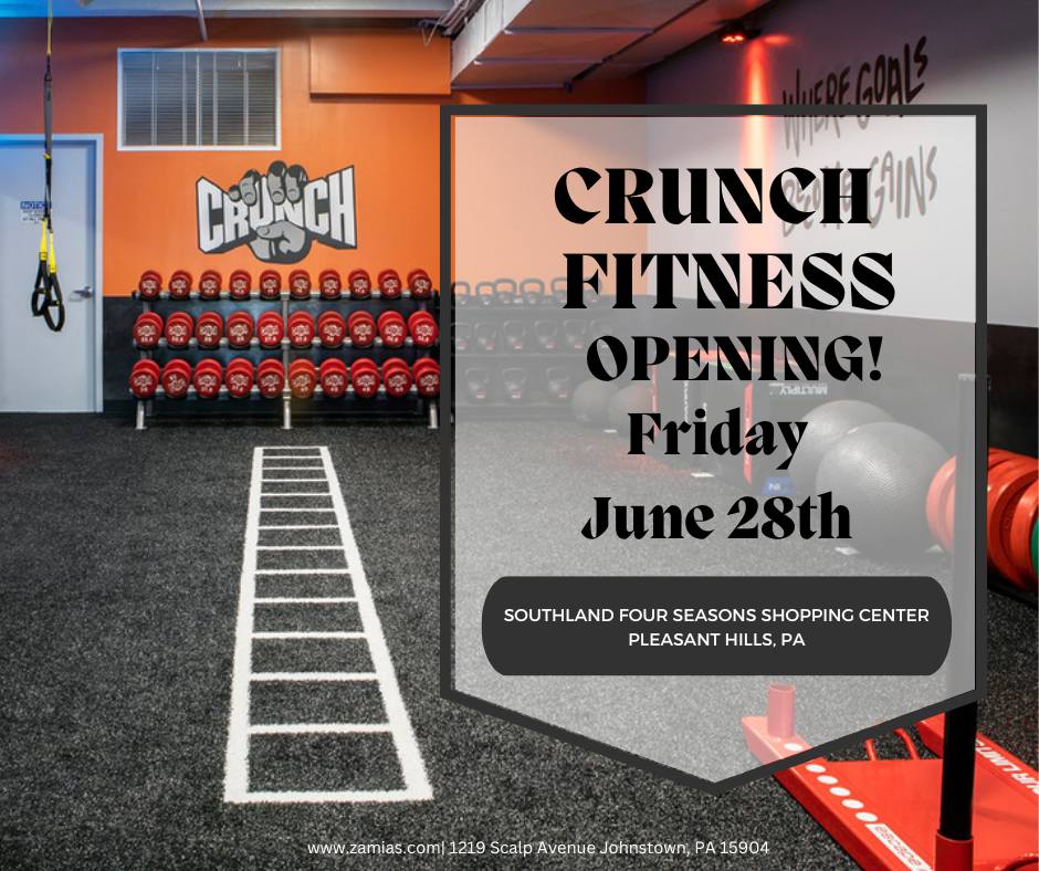 Zamias Services Inc - ZSI is excited to announce that Crunch Fitness ...