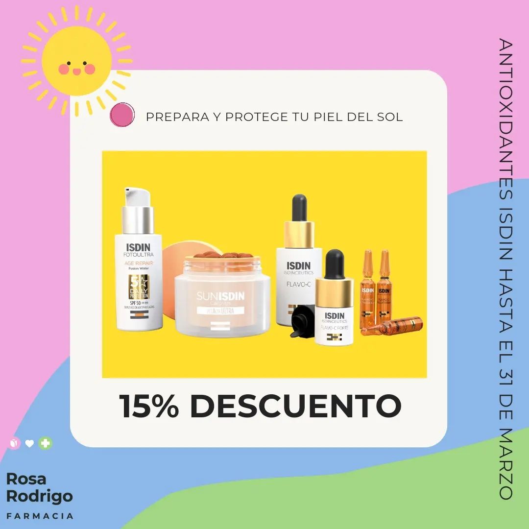 ¿Sabes que los antioxidantes nos... - Farmacia Rosa Rodrigo | Facebook