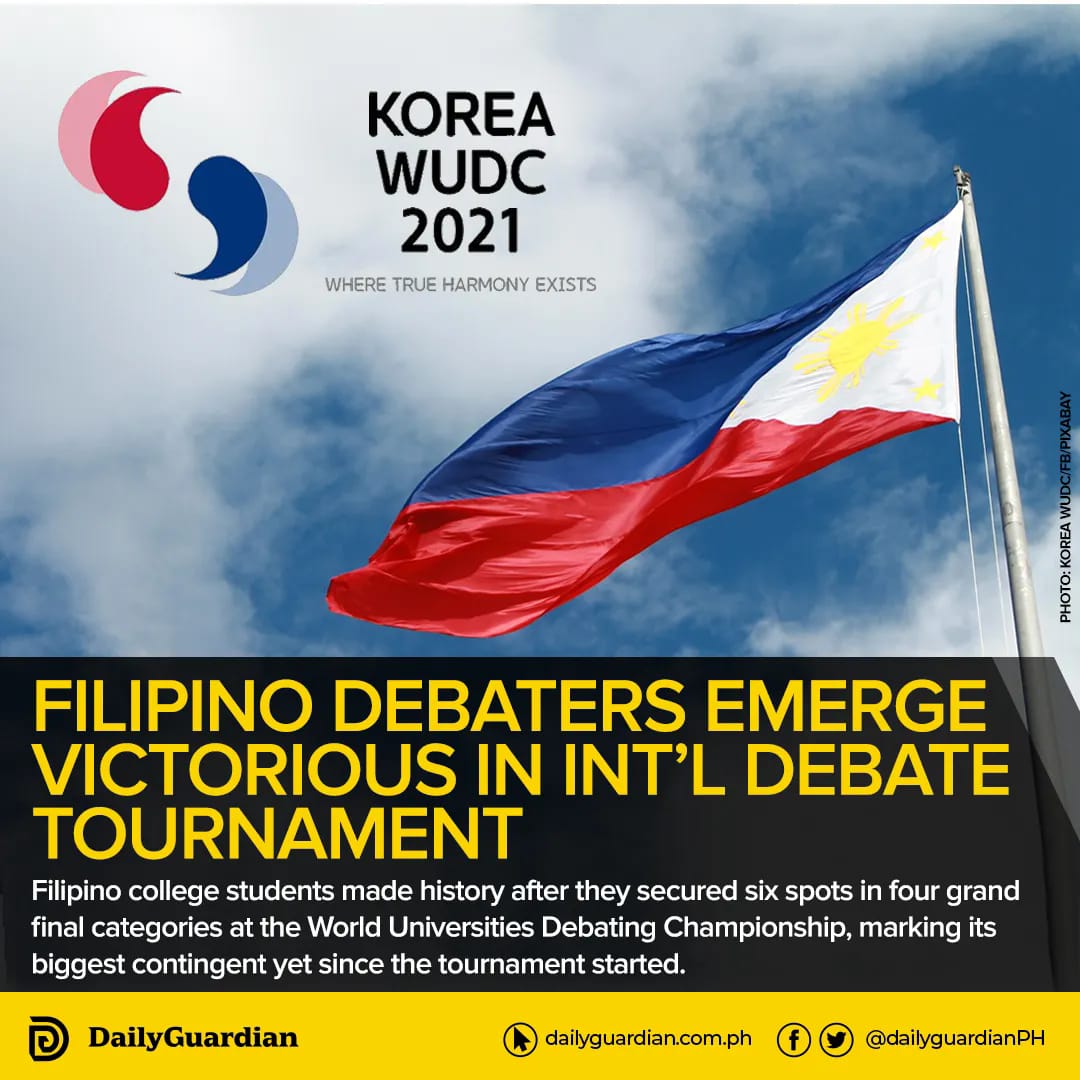 Daily Guardian - The World Universities Debating... | Facebook