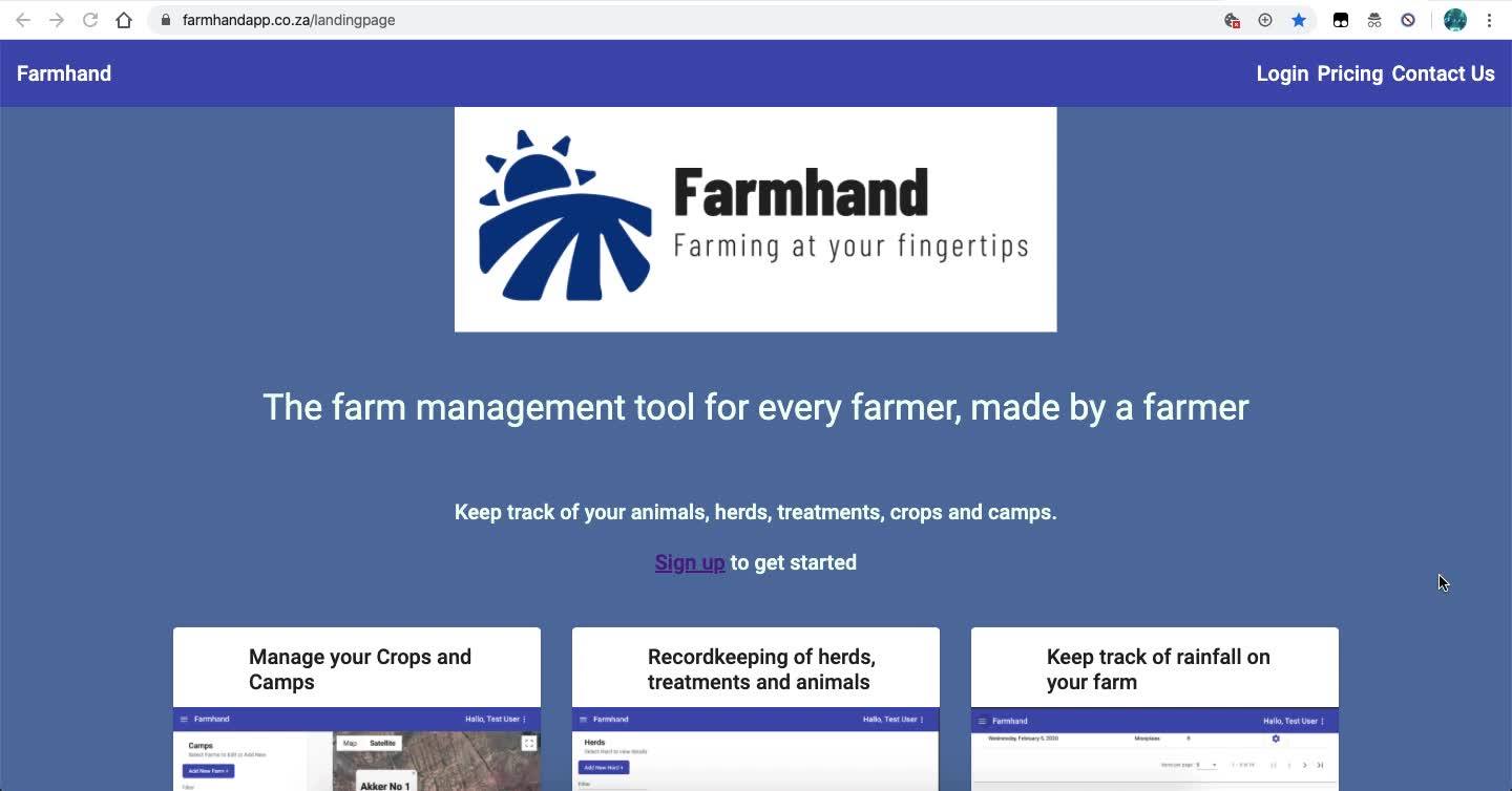 Farmhand App