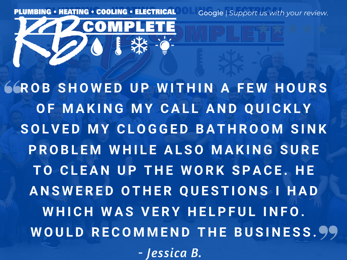KB Complete Plumbing, Heating, Cooling & Electrical - Not all heroes ...