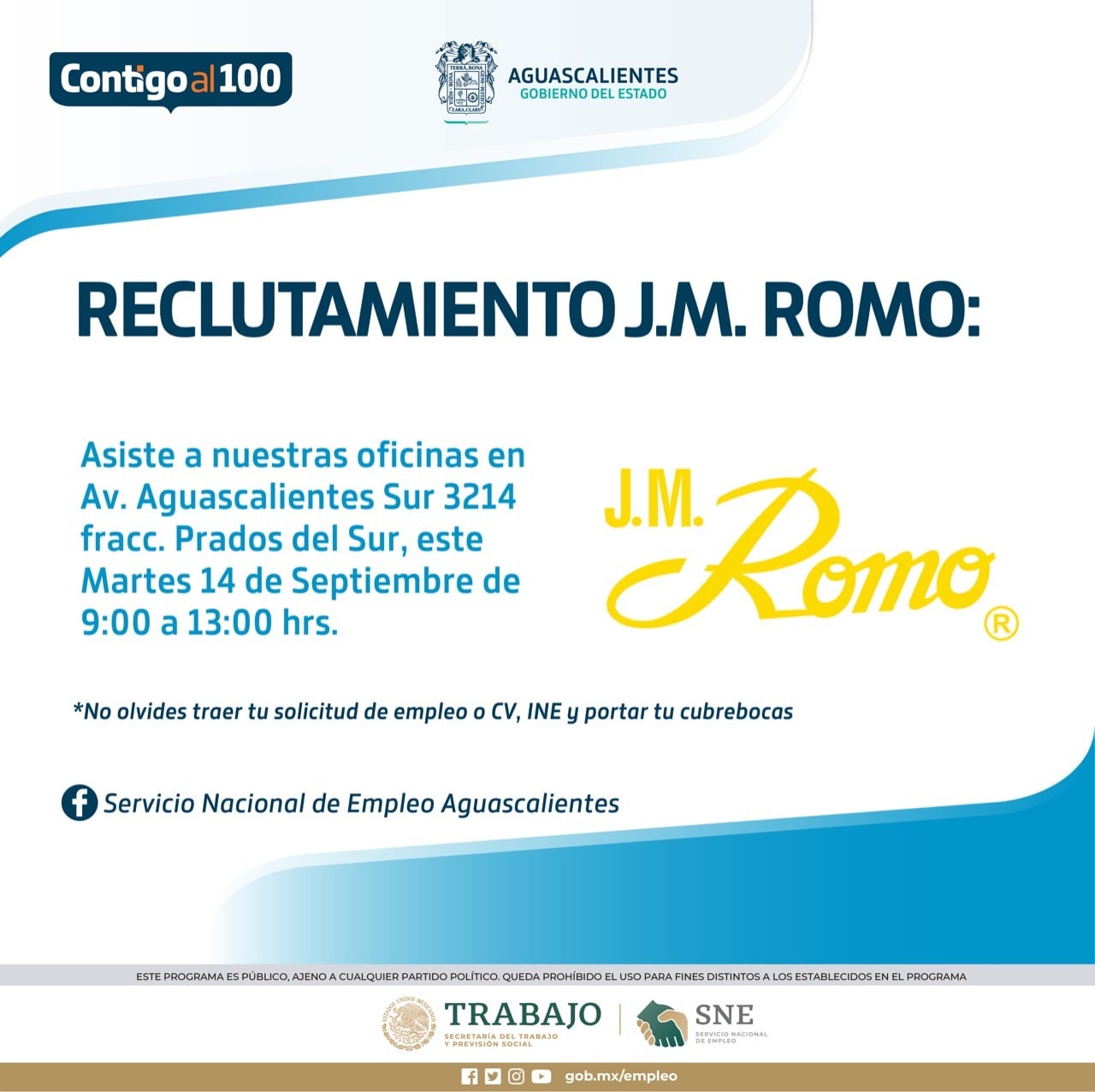 Servicio - JM Romo te ofrece una 📣EXCELENTE OPORTUNUIDAD LABORAL🚨 ...