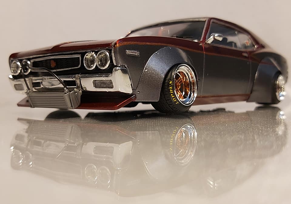 DCCLCupes Nissan Laurel HT (1972) 1:24 Nissan aurelHT HT Nissan