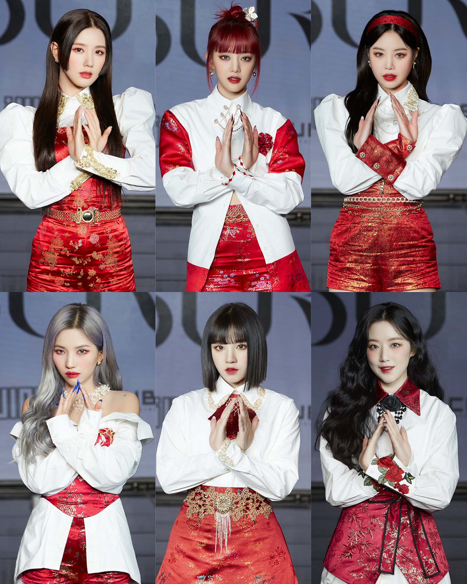 G)I-DLE 4th Mini Album [I burn] 화(火) Ver. 🔥 Concept Image 3