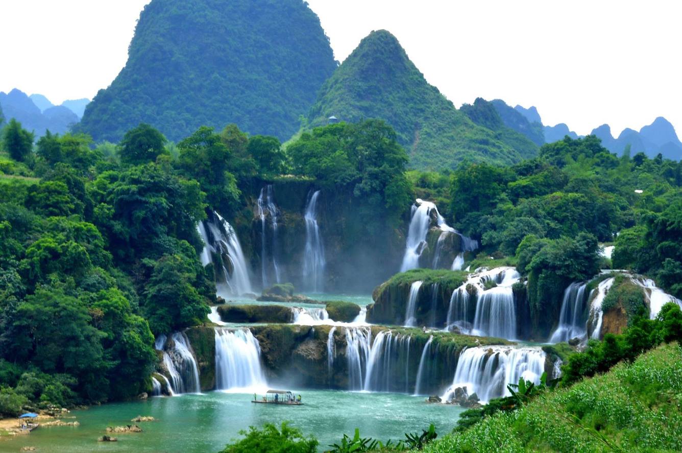 Thác Bản Giốc - Ban... - Thác Bản Giốc - Ban Gioc Waterfall