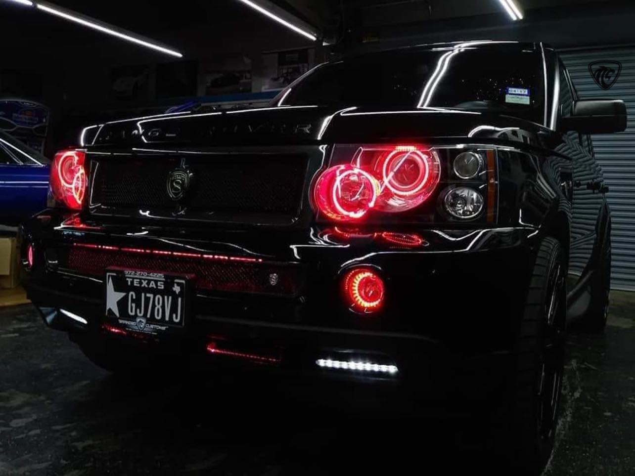 Branded Customs - Custom color-changing headlights built...