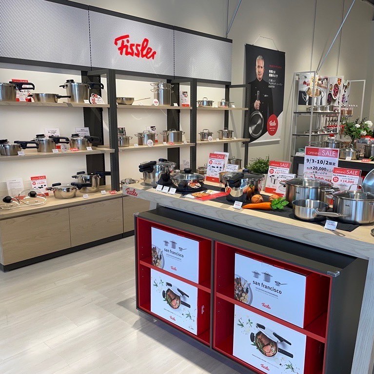 本日125区にドイツ発キッチンウェアブランドのFissler（フィスラー）が