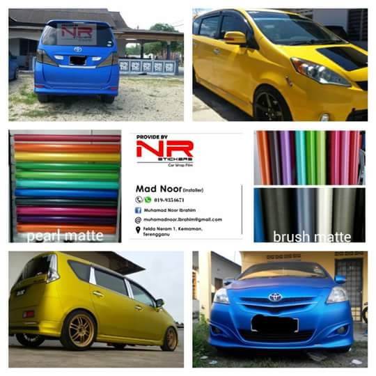 NR sticker wrapping | Kuala Lumpur