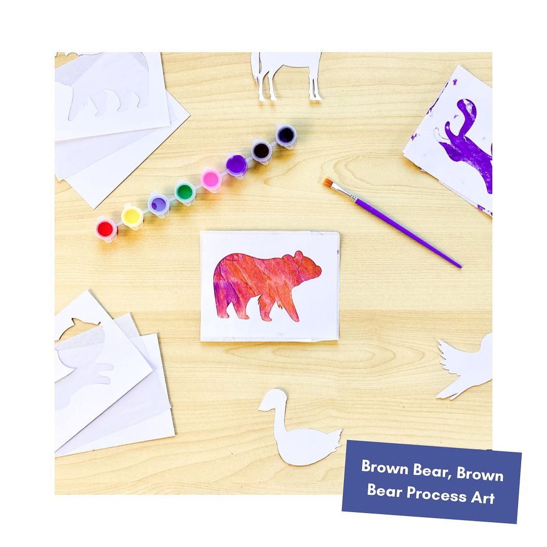 TigerKubz - The Brown Bear, Brown Bear process art add-on... | Facebook