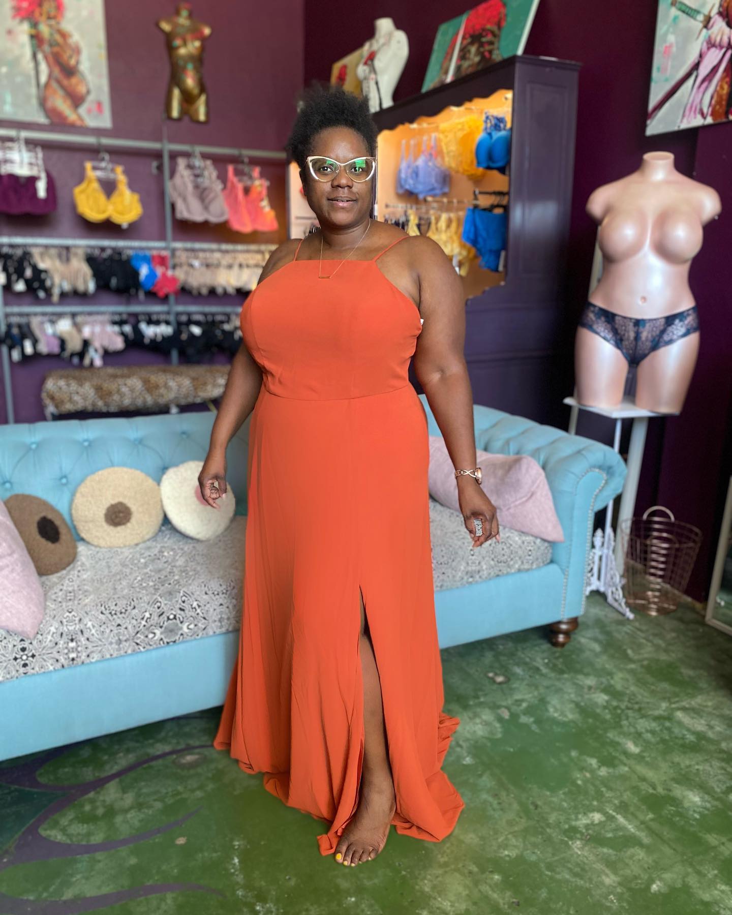 how to wear a low cut dress without a bra What type of with low-cut dresses? Color:Pink Blush formal wear women Flattering Dresses For Size