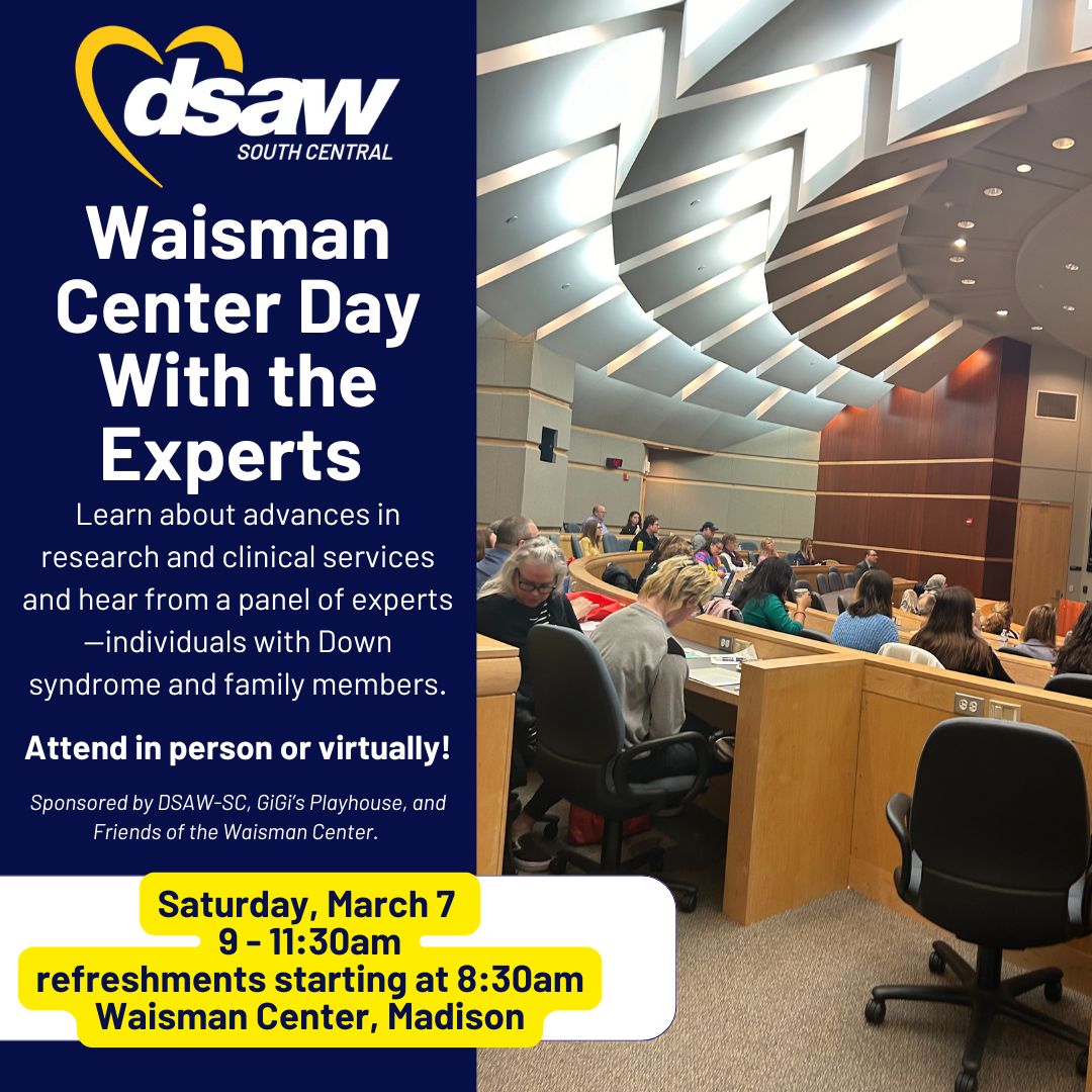 Waisman Center Day with the Experts: Down Syndrome