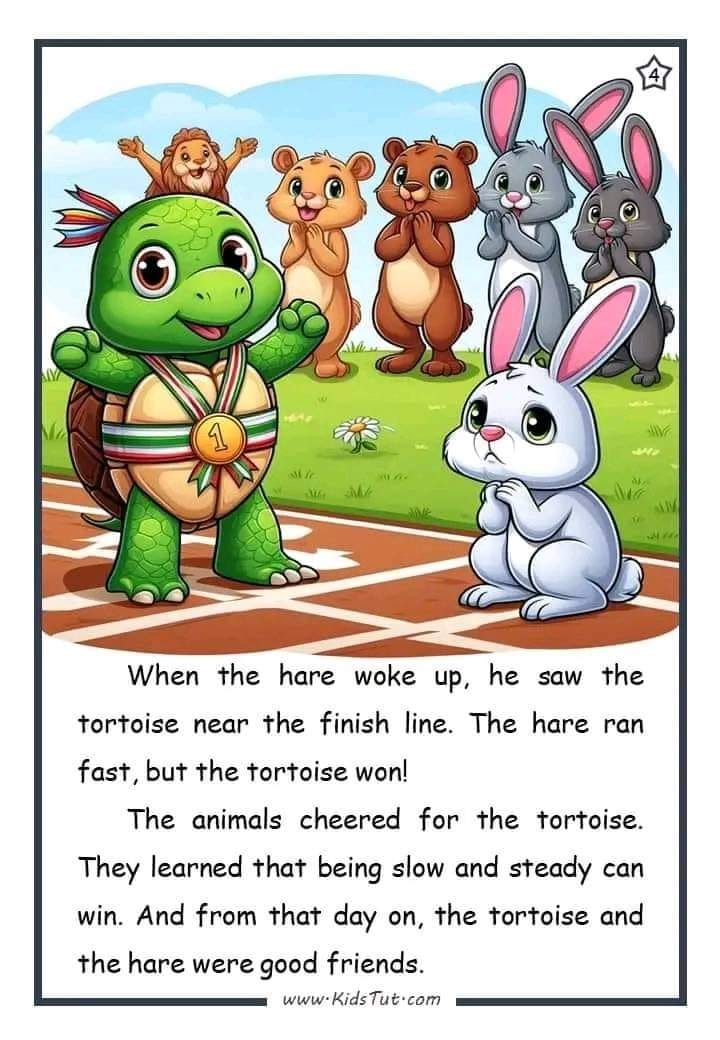 Ma'am Ritch - Short stories | The Tortoise and the Hare... | Facebook