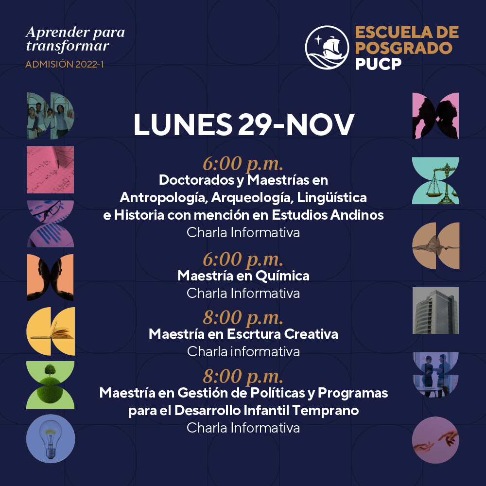 #Admisión2022 | 🔔 Conoce el... - Escuela de Posgrado PUCP