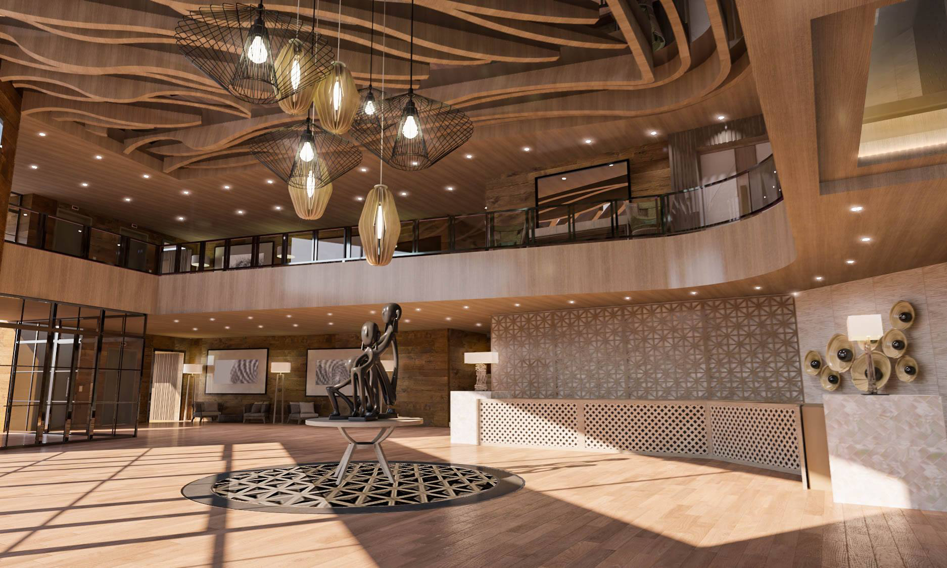 The proposed lounge... - WTA Architecture and Design Studio