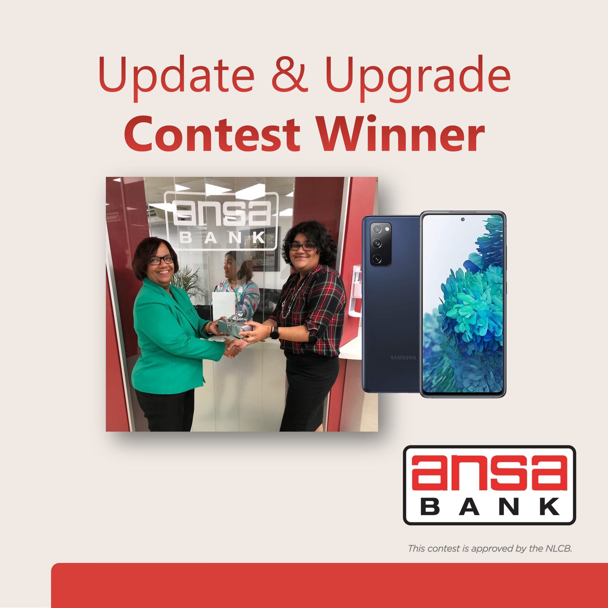 ANSA Bank - CONGRATULATIONS to Emily Chattergoon who won...