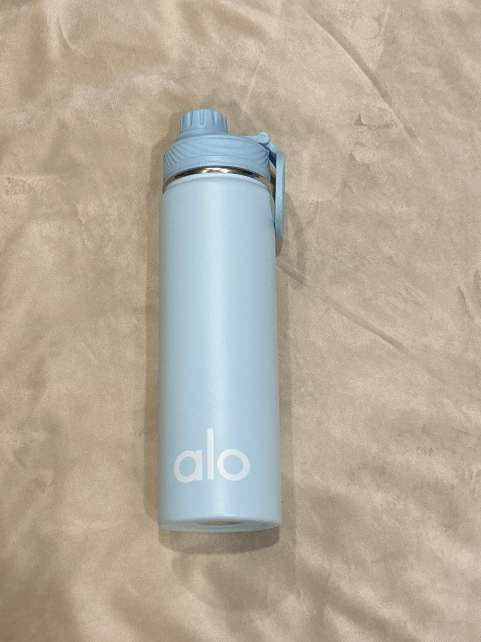 Alo water bottle