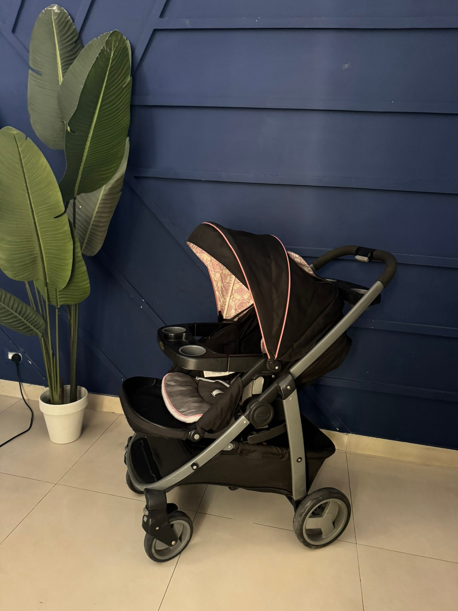 uppababy vista gregory 2019 Stroller, (Blue Melange), Evenflo Steam Sanitizing Bag, SAPG::romer-cup-holder-accessory-for-tura-stroller and parent Size:12wt 9'0