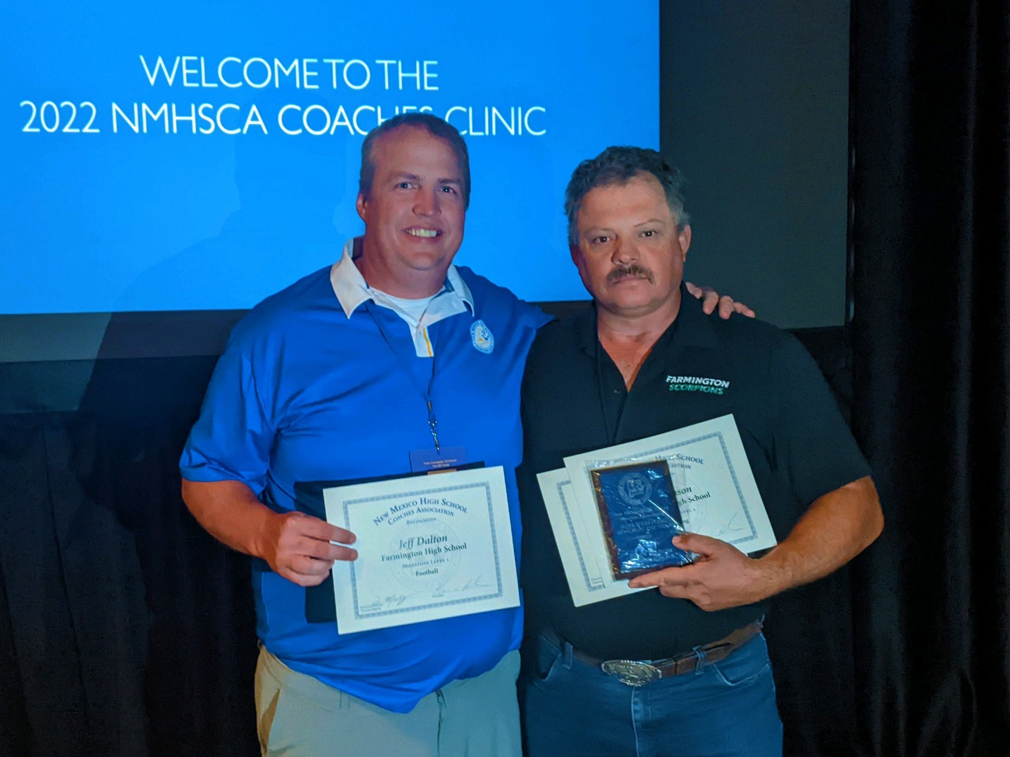 Farmington - Congratulations to Coach John Mason (FHS Wrestling, right ...