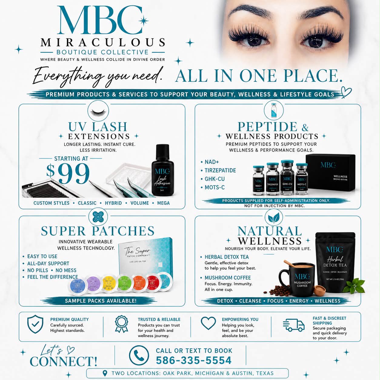 ghk cu lashes ✨ DETROIT, Your favorite lash artist is back this weekend! ✨ 💎 UV Lashes: Sept. 11–13 • New Clients $100 🛍️ PRE-ORDER PRODUCTS: NAD+ • Tirzepatide • GHK-Cu • MOTS-C Super Patches b12 injections side effect