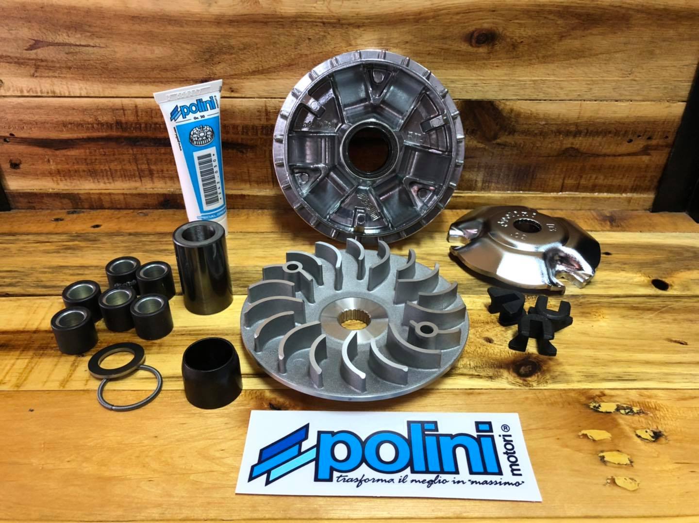 What is the advantage of having the Polini Hi-Speed Variator kit 