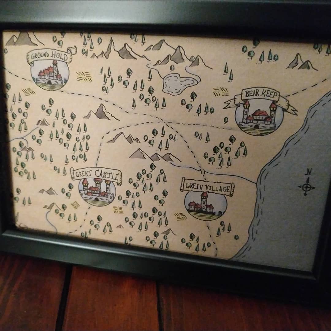 Xploringmap - Mini map (10x15cm). . #maps #mini...