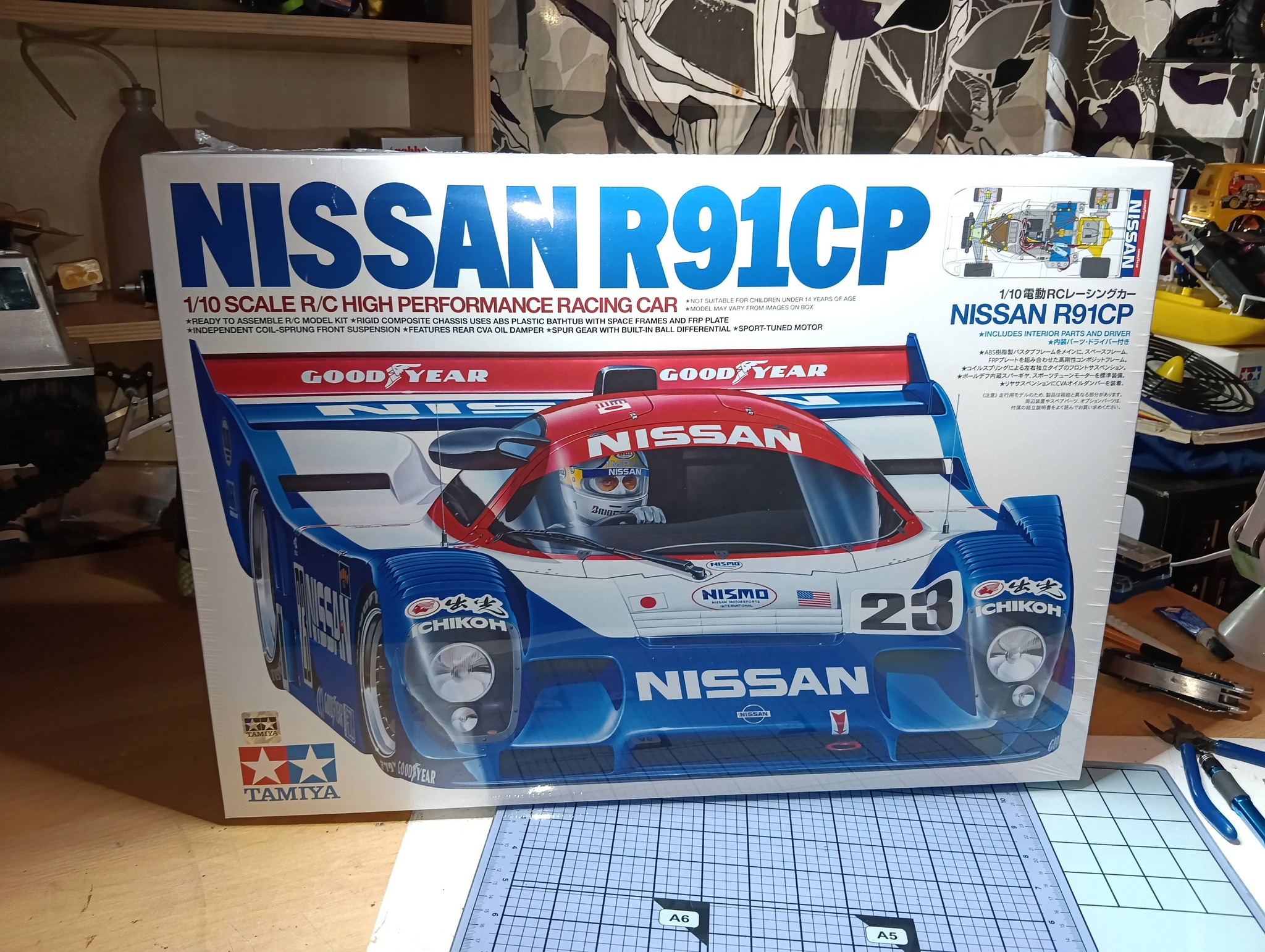 参考出品】1/10RC NISSAN R91CP #静岡ホビーショー #静岡ホビーショー