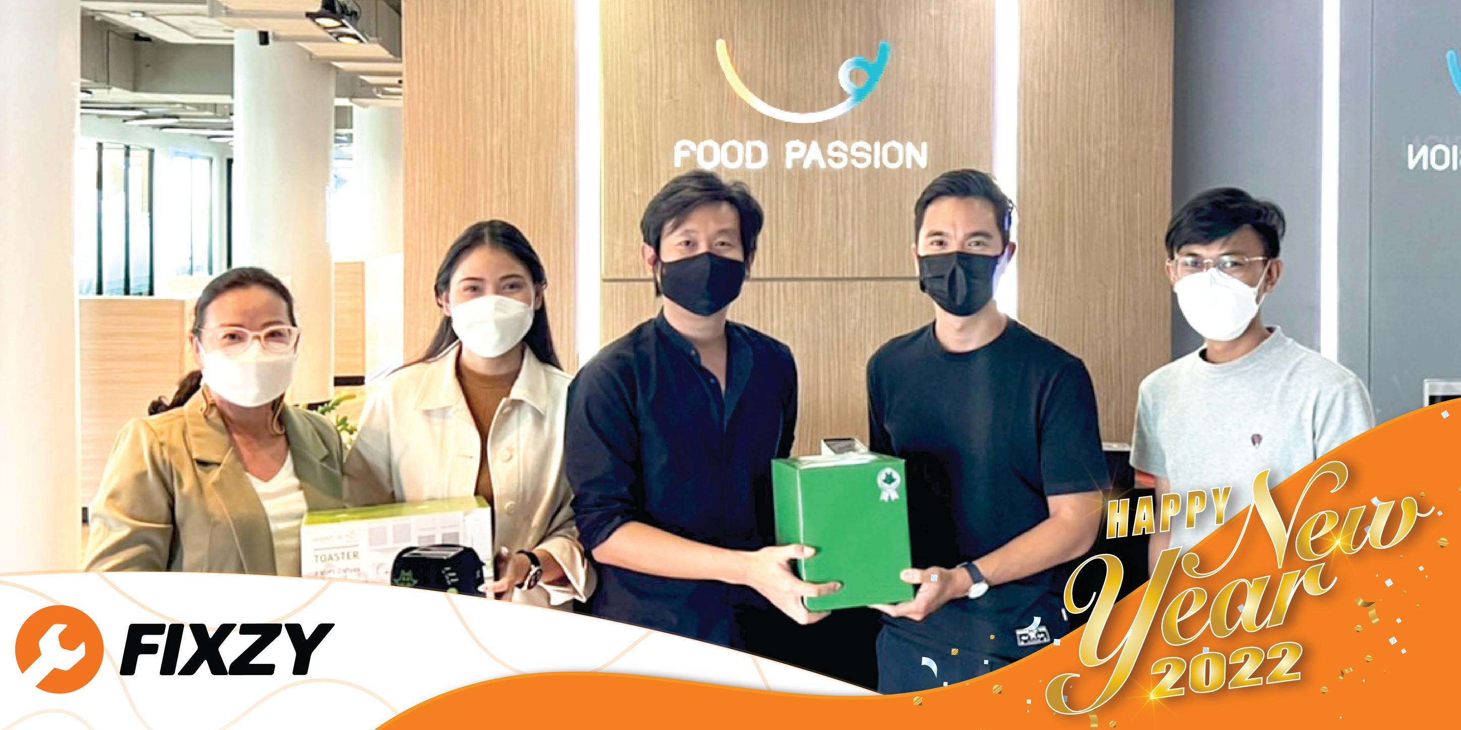 Fixzy - Fixzy ขอขอบคุณ Food Passion...